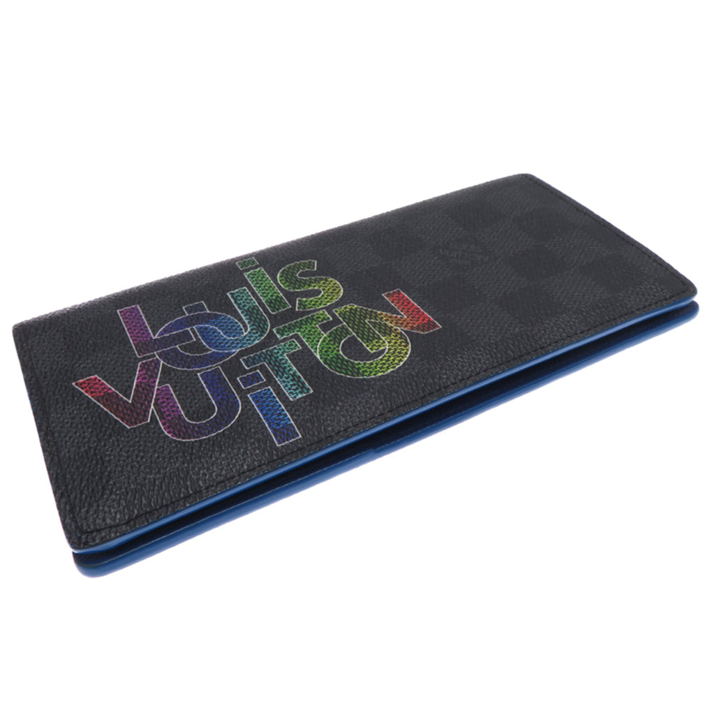 Louis Vuitton Damier Graphite Black Damier Graphite Long Wallet (Bi-Fold) (Pre-Owned)