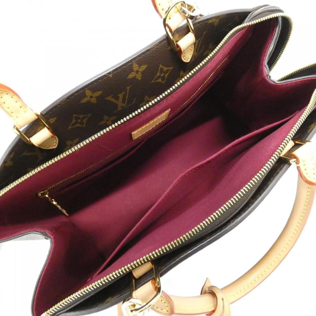 Louis Vuitton Marron Coated Canvas Handbag (Pre-Owned)