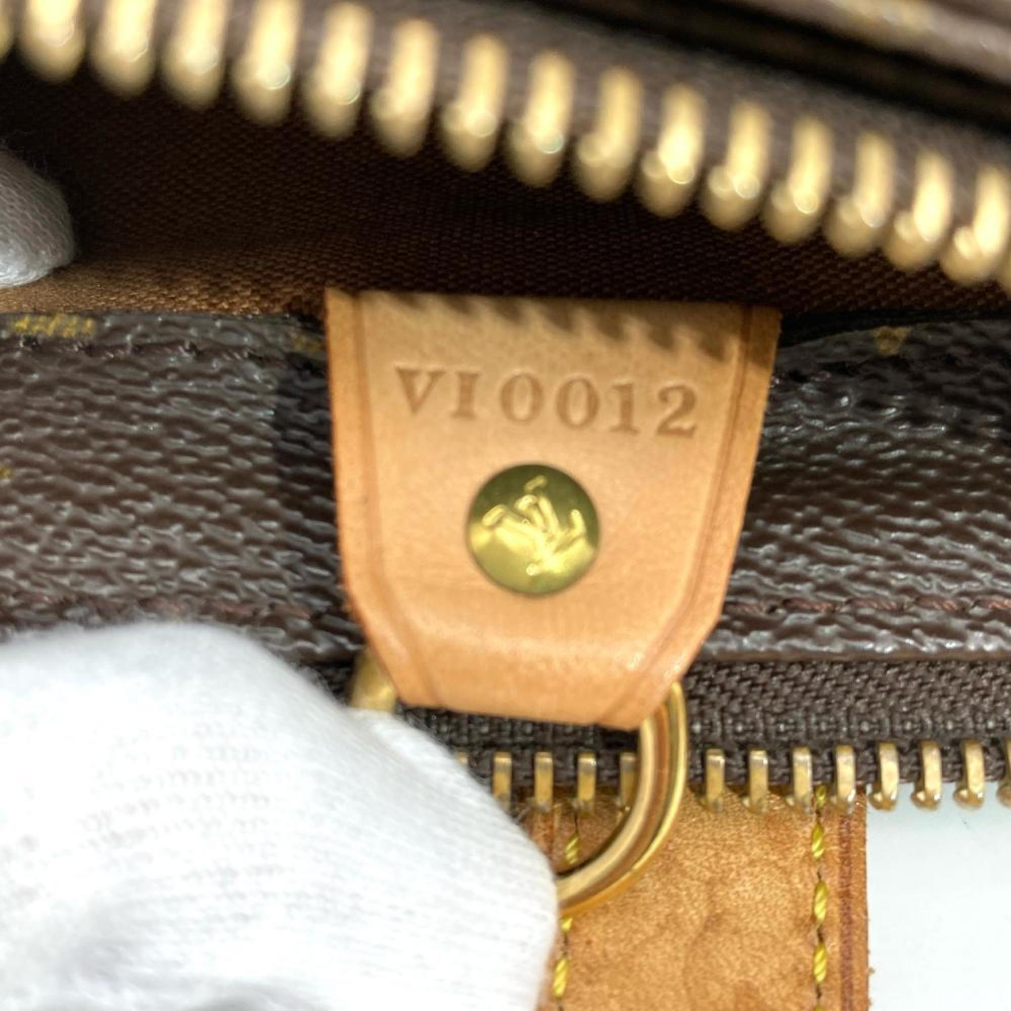 Louis Vuitton Brown Monogram Canvas Tote Bag (Pre-Owned)
