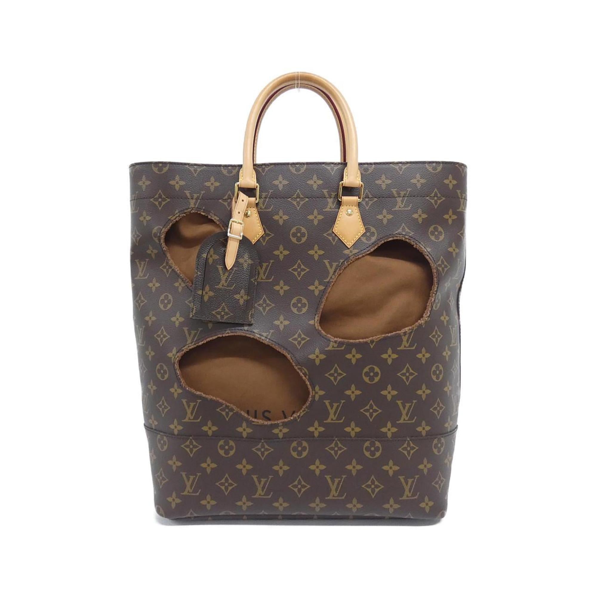 Louis Vuitton Marron Coated Canvas Handbag (Pre-Owned)