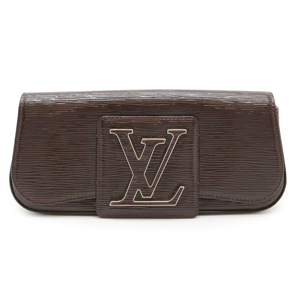 Louis Vuitton Brown Epi Leather Clutch Bag Pochette (Pre-Owned)