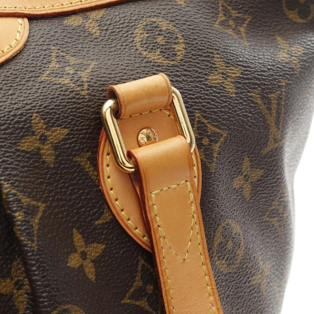Louis Vuitton Brown Monogram Coated Canvas Handbag (Pre-Owned)