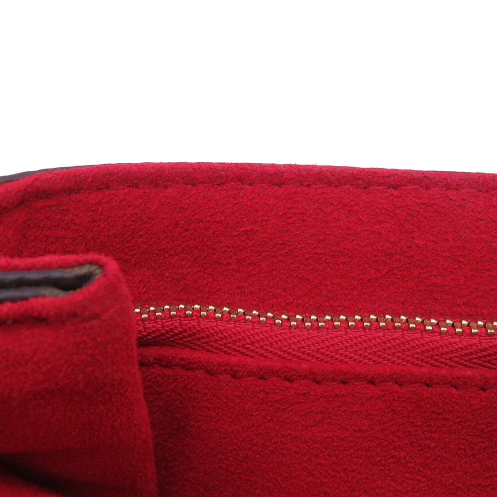 Louis Vuitton Cerise Monogram Leather Shoulder Bag (Pre-Owned)