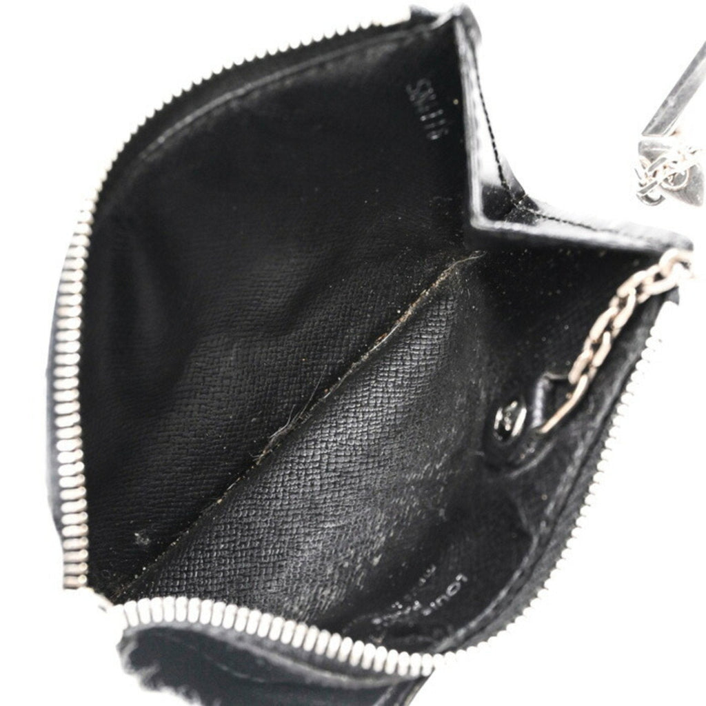 Louis Vuitton Noir Epi Leather Coin Purse/Coin Case (Pre-Owned)