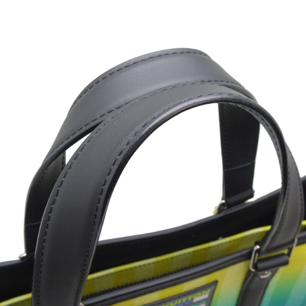 Louis Vuitton Green Damier Canvas Boston Bag (Pre-Owned)