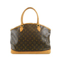 Louis Vuitton Brown Coated Canvas Handbag (Pre-Owned)