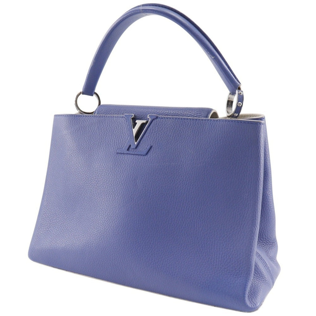 Louis Vuitton Blue White Handbag (Pre-Owned)