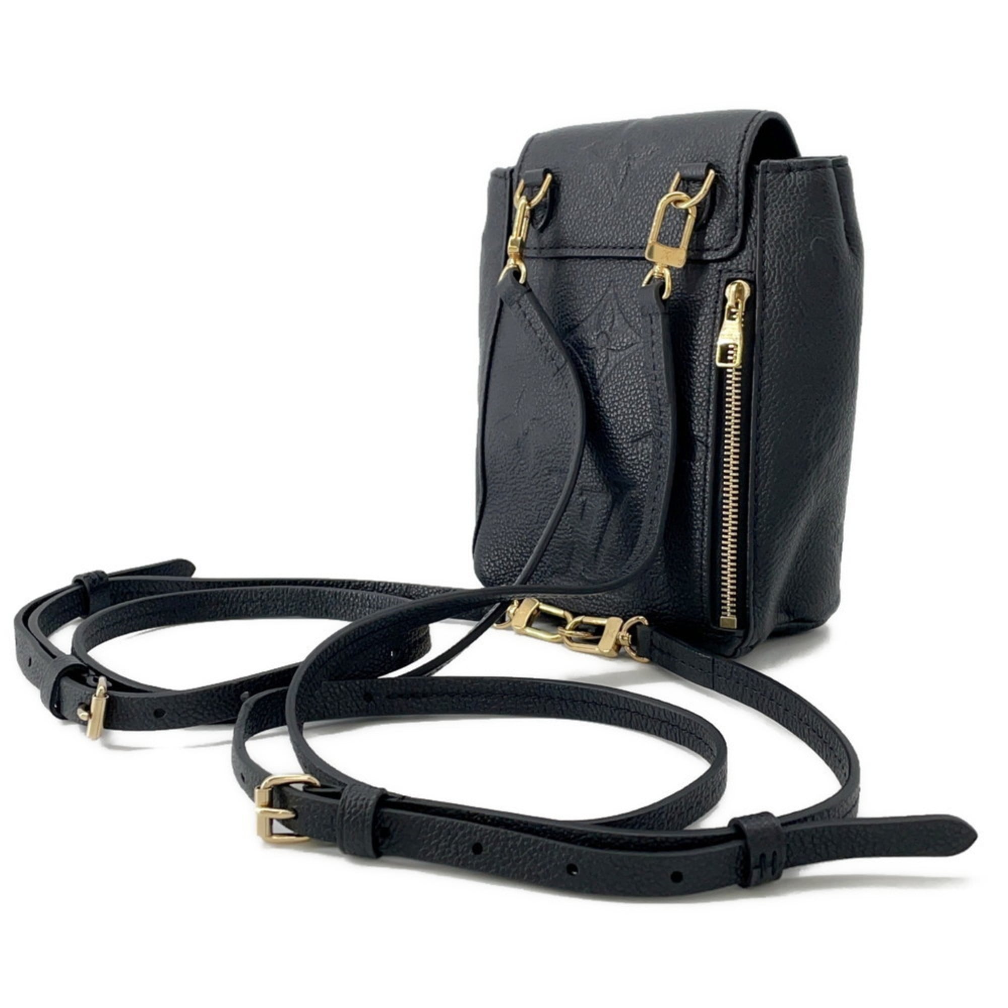 Louis Vuitton Black Monogram Noir Monogram Empreinte Backpack (Pre-Owned)
