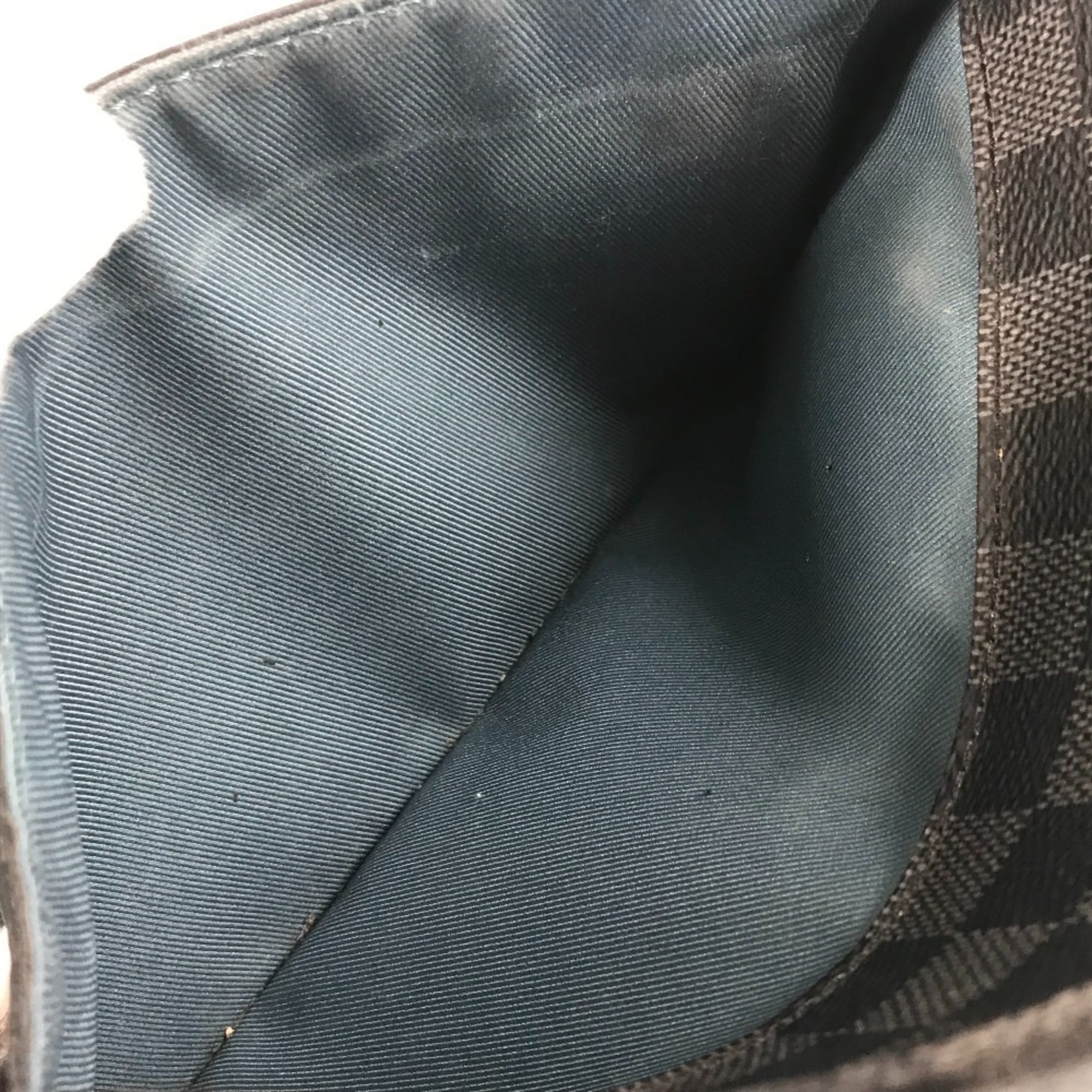 Louis Vuitton Black Damier Graphite Damier Graphite Messenger Bag Shoulder Bag (Pre-Owned)