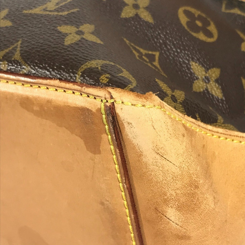 Louis Vuitton Brown Monogram Canvas Shoulder Bag Tote Bag (Pre-Owned)