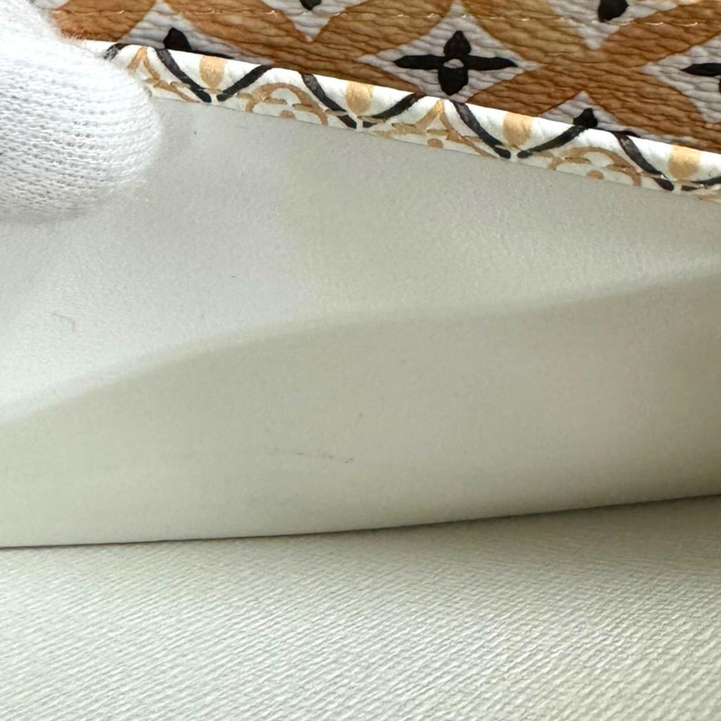 Louis Vuitton Pink White Monogram Empreinte Long Wallet (Bi-Fold) (Pre-Owned)