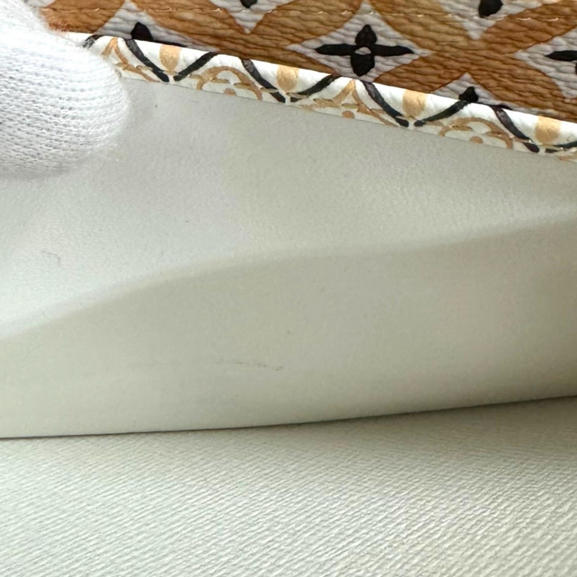 Louis Vuitton Pink White Monogram Empreinte Long Wallet (Bi-Fold) (Pre-Owned)