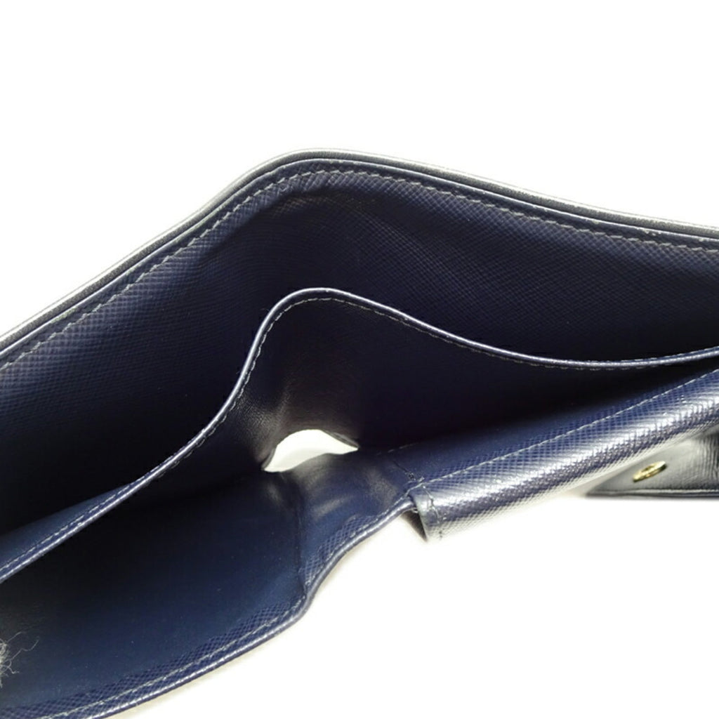 Louis Vuitton Monogram Mini Galle Monogram Navy Monogram Mini Wallet (Tri-Fold) (Pre-Owned)