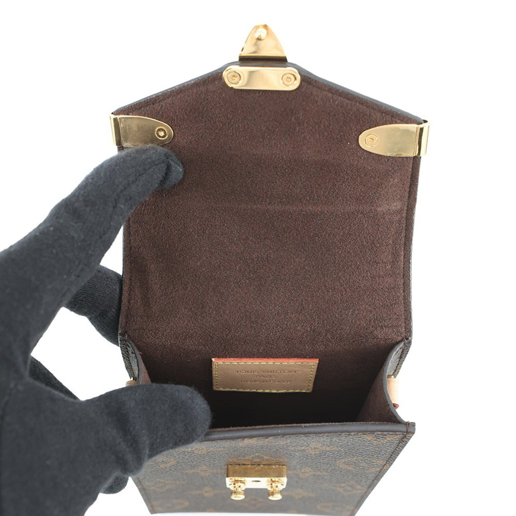 Louis Vuitton Brown Monogram Shoulder Bag (Pre-Owned)