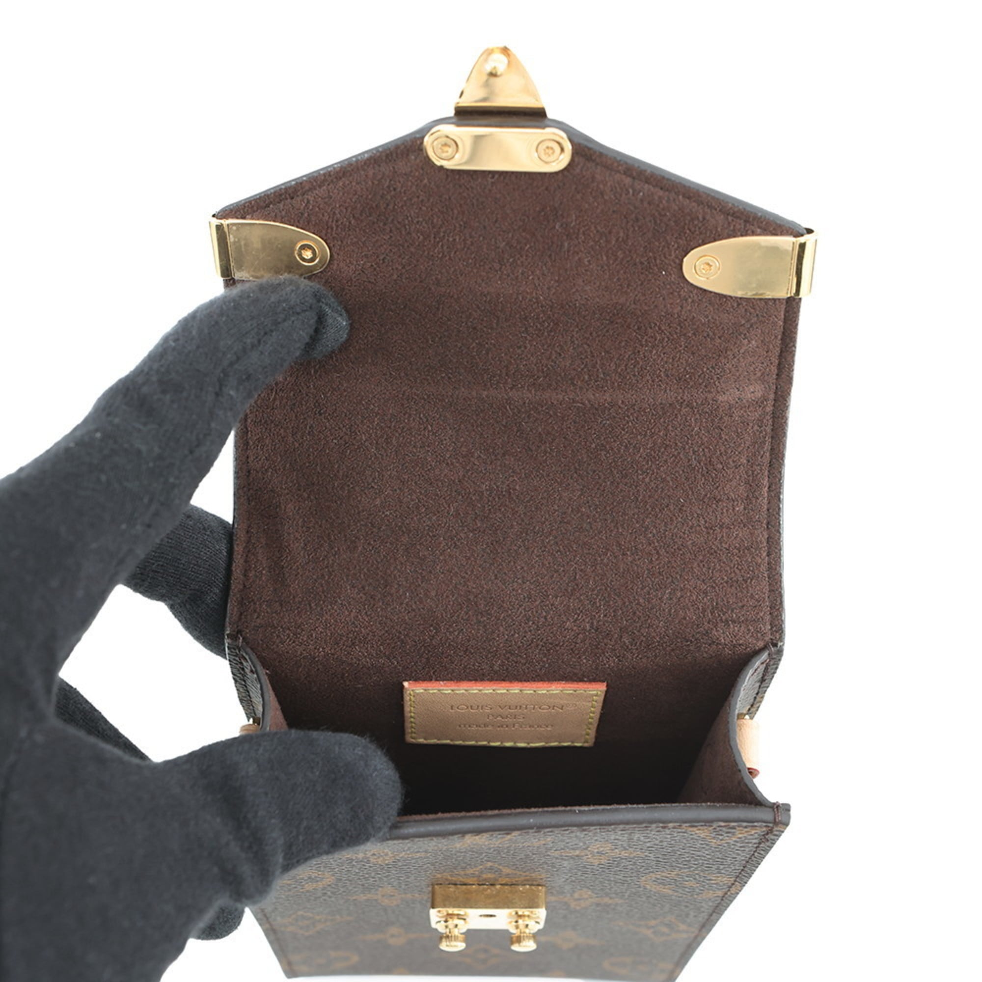 Louis Vuitton Brown Monogram Shoulder Bag (Pre-Owned)
