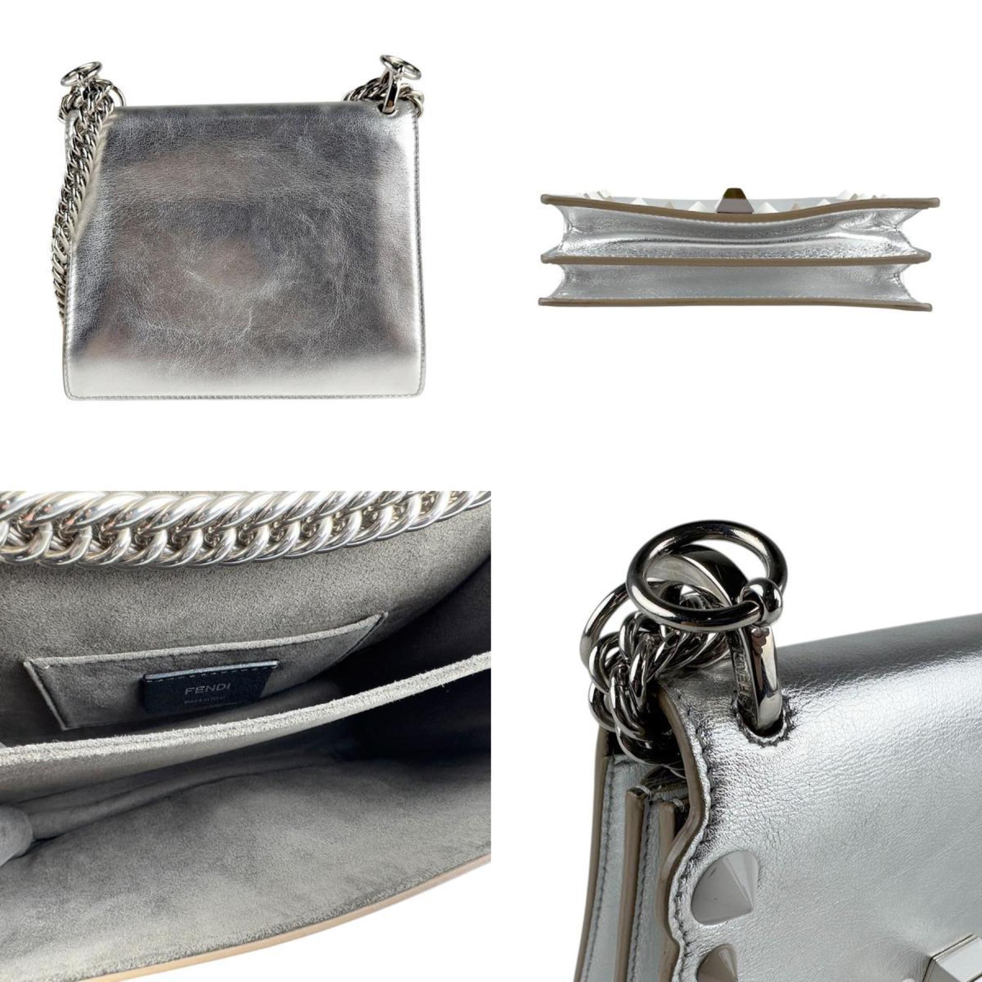 Kan I Bag Pearl Embellished Leather Small