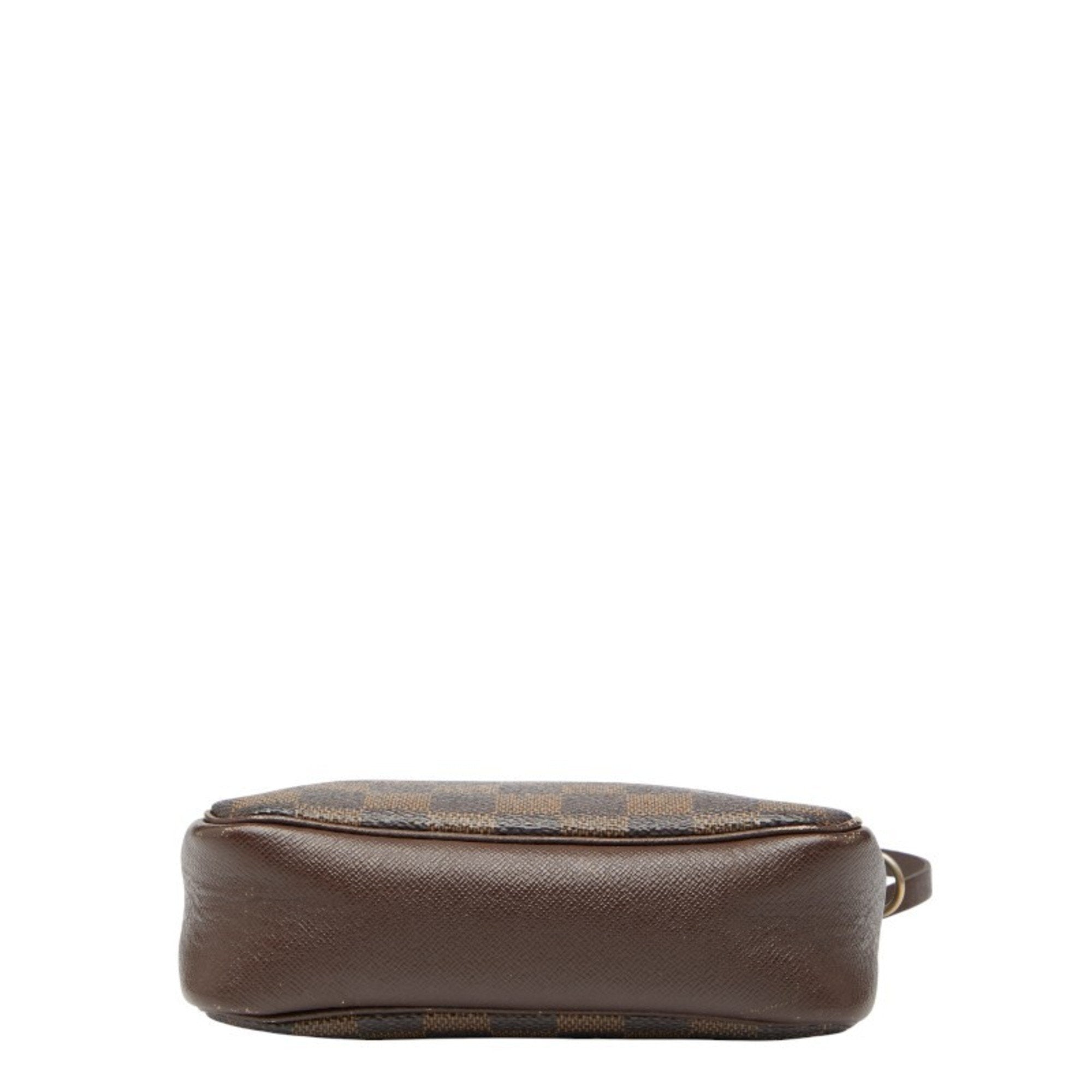 Louis Vuitton Brown Pvc Leather Shoulder Bag (Pre-Owned)
