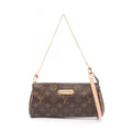 Louis Vuitton Brown Coated Canvas Leather Shoulder Bag (Pre-Owned)