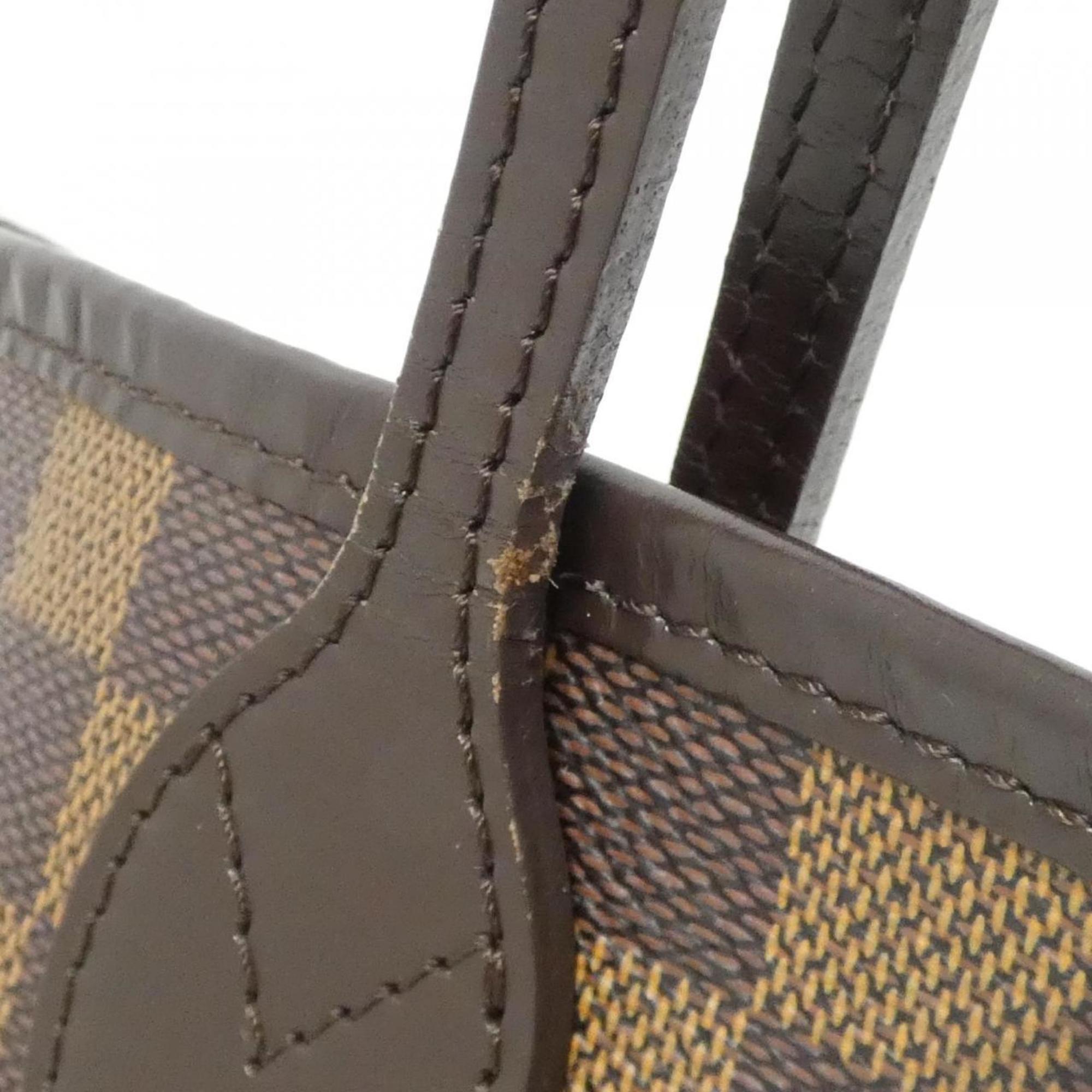 Louis Vuitton Brown Coated Canvas Handbag (Pre-Owned)