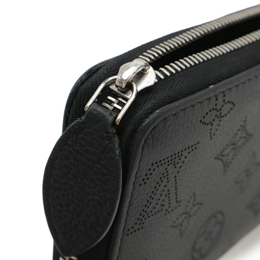 Louis Vuitton Black Noir Leather Coin Purse/Coin Case (Pre-Owned)