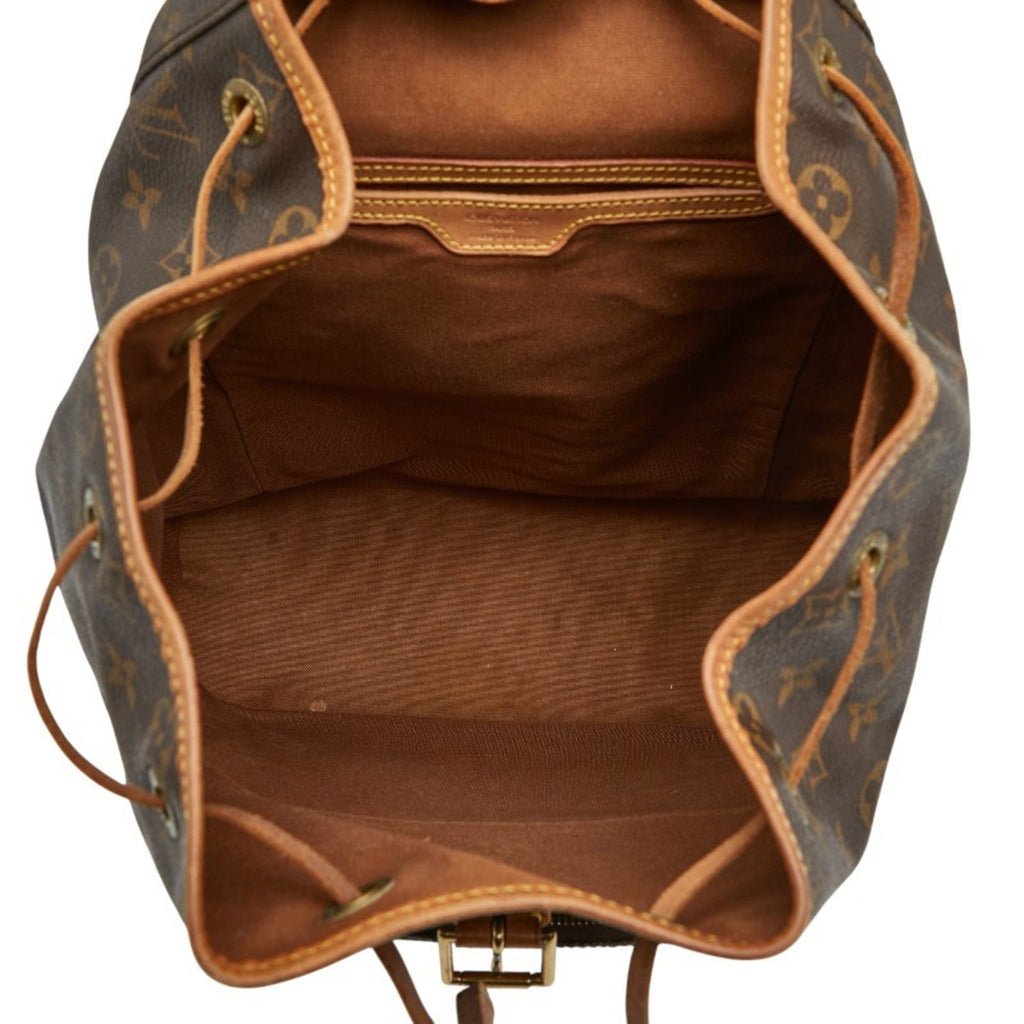 Louis Vuitton Brown Pvc Leather Backpack (Pre-Owned)