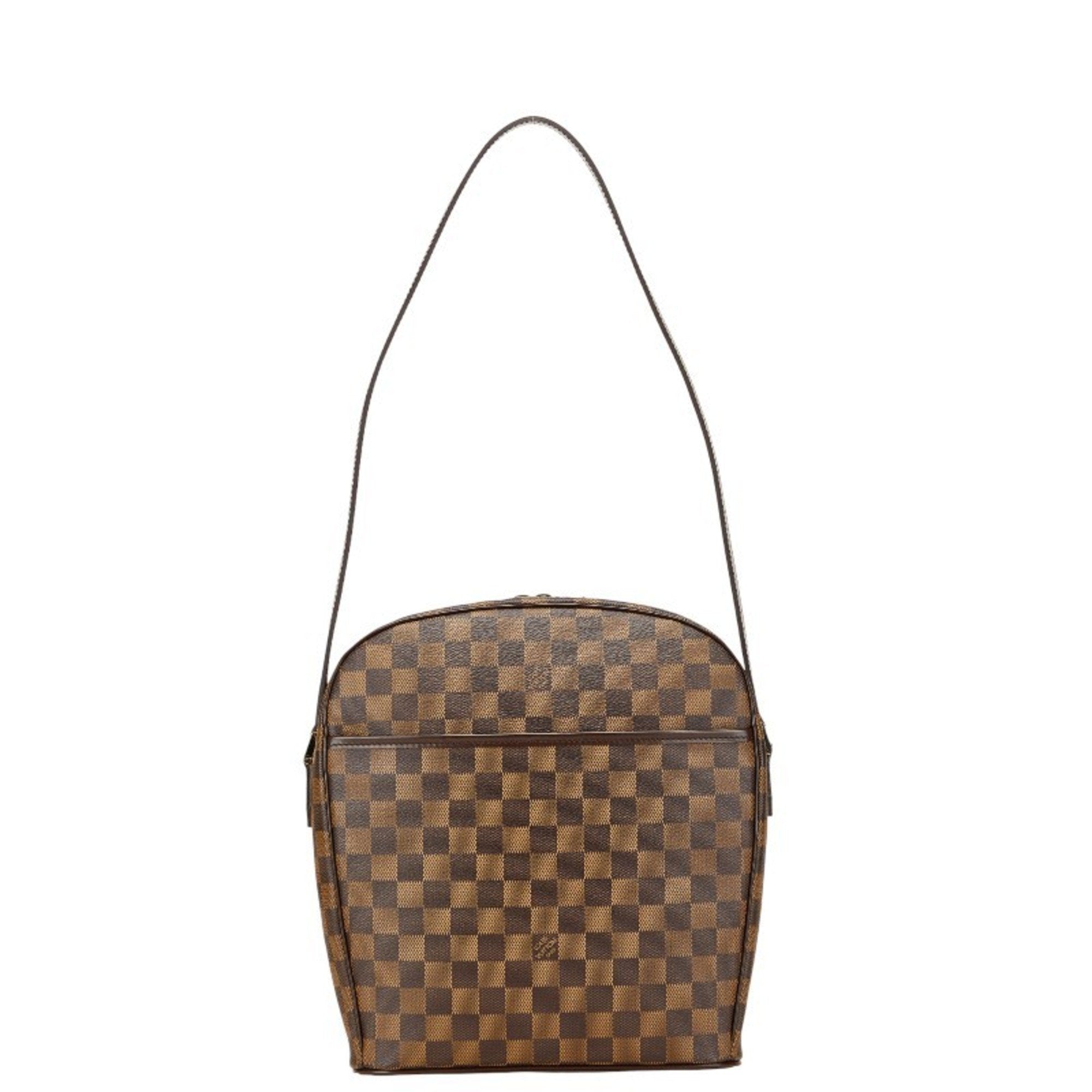 Louis Vuitton Damier Brown Pvc Leather Shoulder Bag (Pre-Owned)