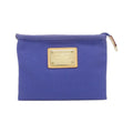 Louis Vuitton Blue Navy Canvas Handbag Pochette (Pre-Owned)