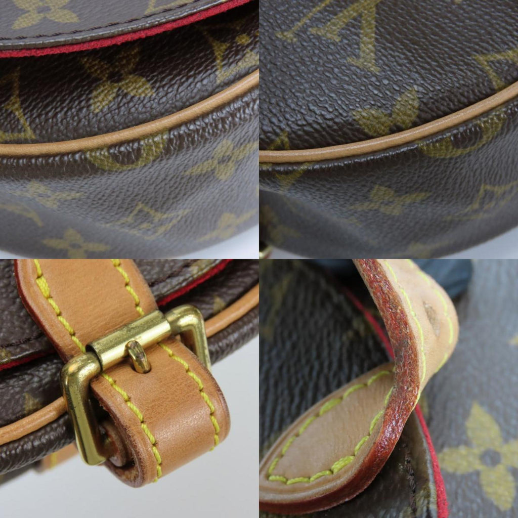 Tambourine Handbag Monogram Canvas