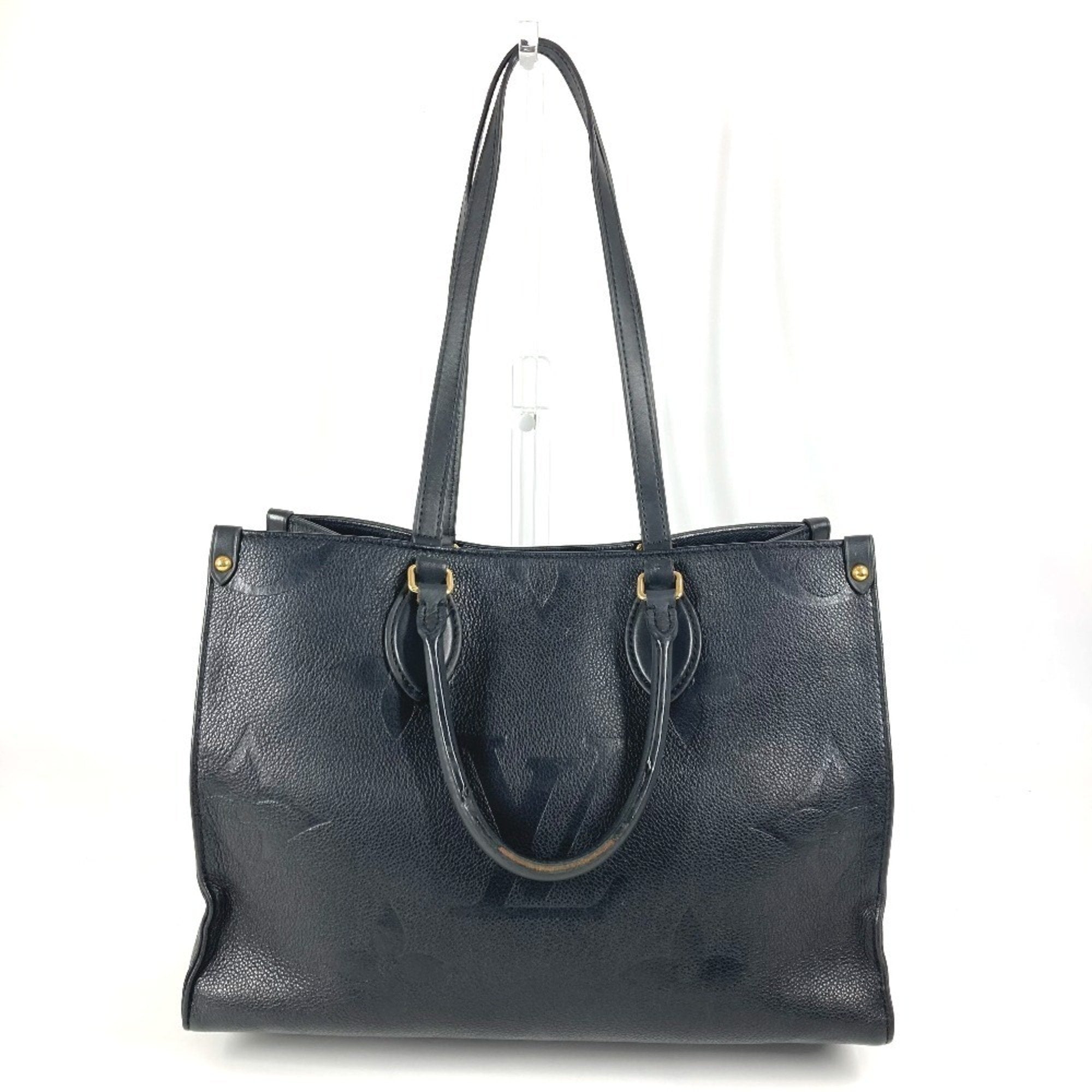 Louis Vuitton Black Monogram Noir Monogram Empreinte Handbag Shoulder Bag Tote Bag (Pre-Owned)