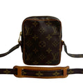 Louis Vuitton Brown Leather Pvc Pochette Shoulder Bag (Pre-Owned)