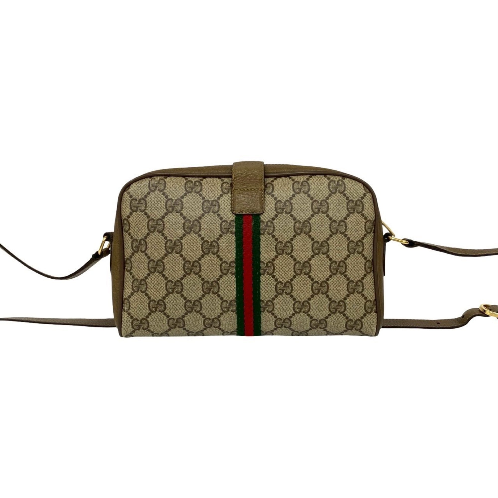 Ophidia Shoulder Bag GG Coated Canvas Small
