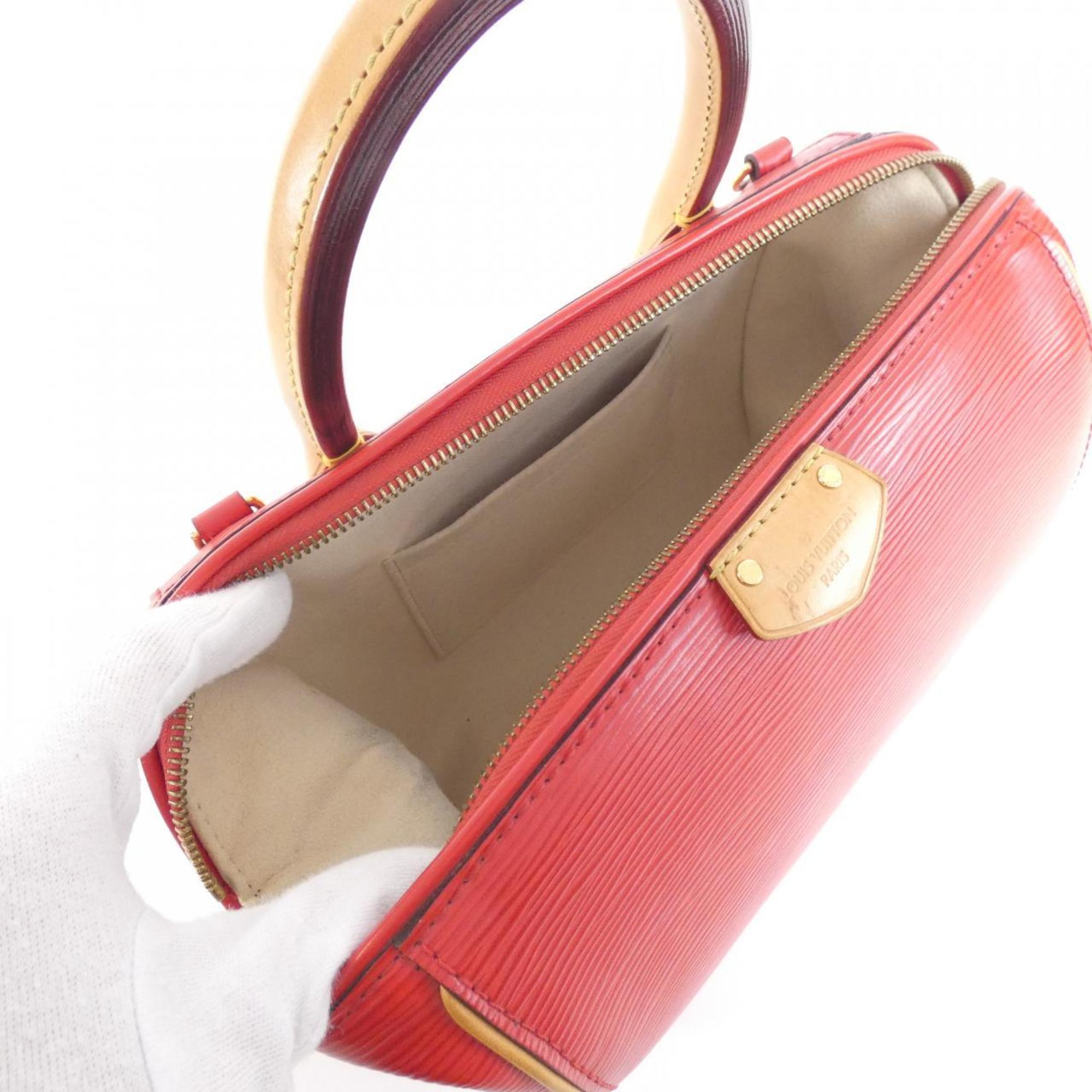 Louis Vuitton Epi Coquelicots Leather Boston Bag (Pre-Owned)