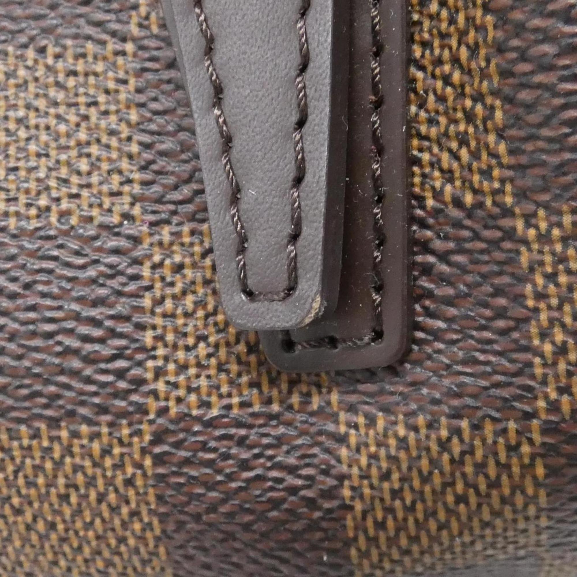 Louis Vuitton Brown Coated Canvas Shoulder Bag (Pre-Owned)