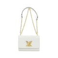 Louis Vuitton White Leather Shoulder Bag (Pre-Owned)