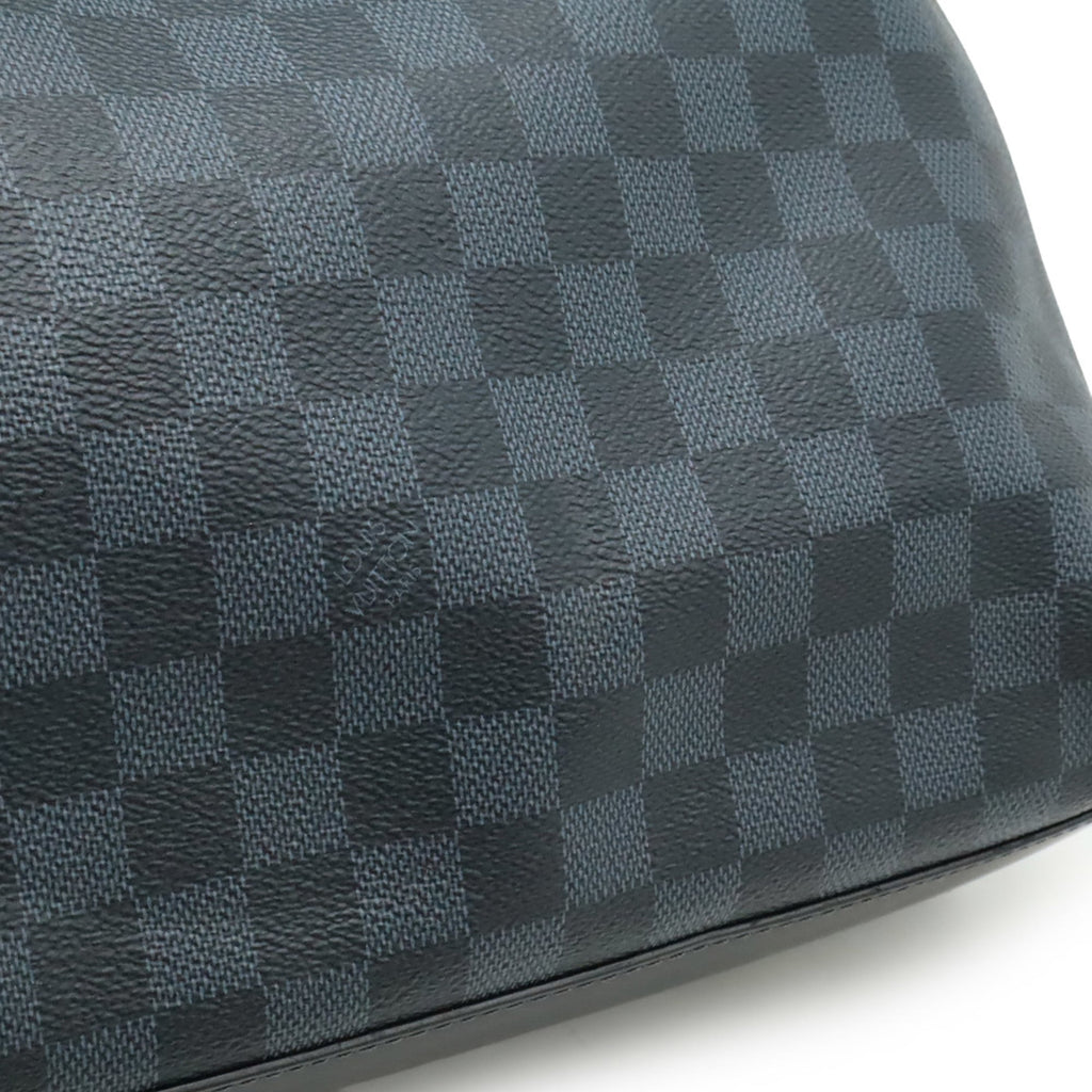 Louis Vuitton Damier Cobalt Black Blue Pvc Shoulder Bag Tote Bag (Pre-Owned)