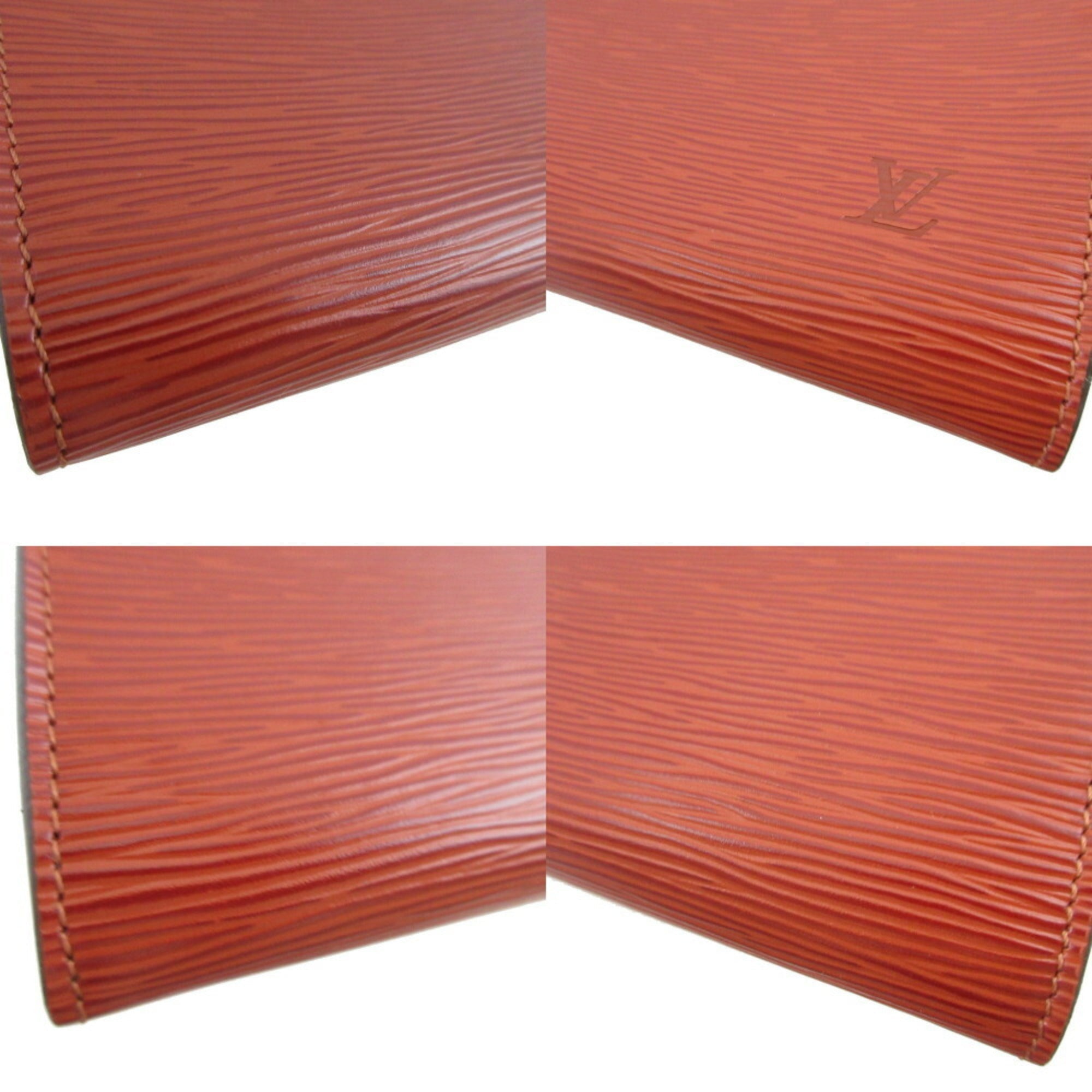 Louis Vuitton Epi Brown Epi Leather Pouch (Pre-Owned)