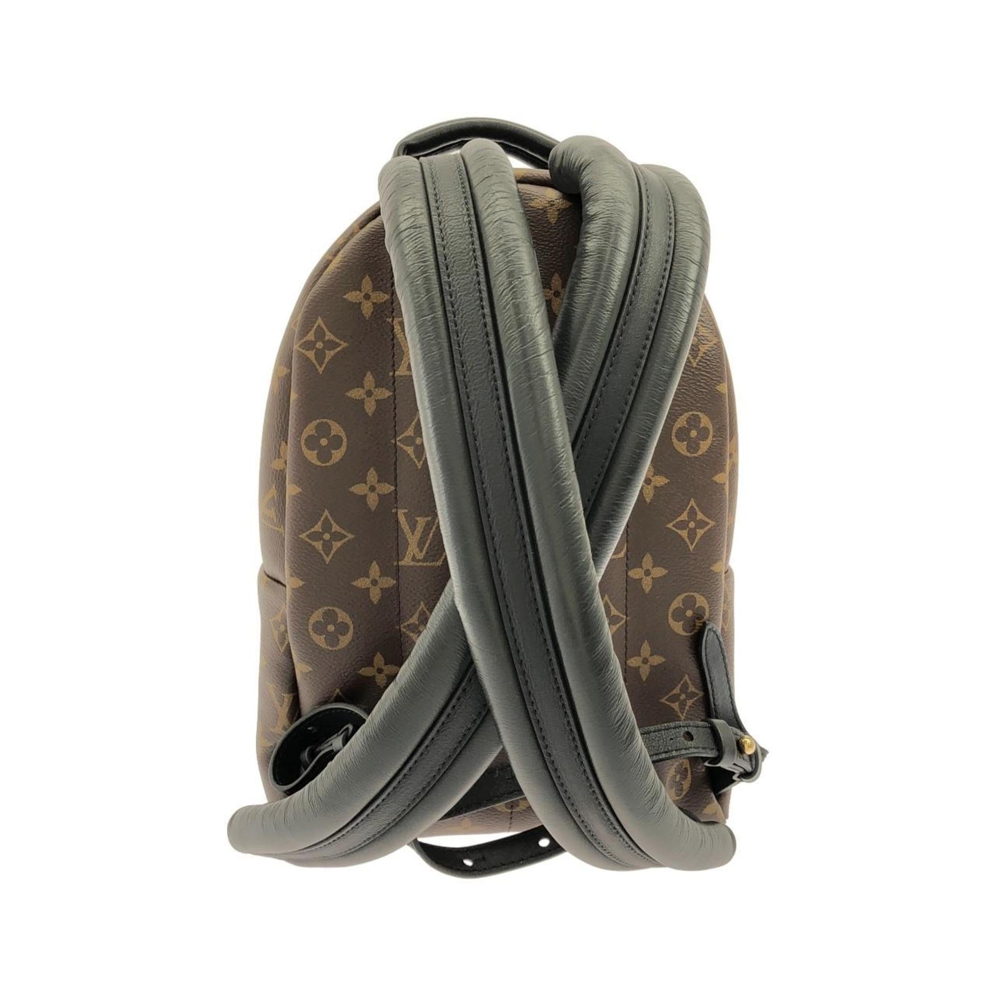Louis Vuitton Brown Coated Canvas Backpack (Pre-Owned)