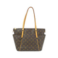 Louis Vuitton Brown Coated Canvas Handbag (Pre-Owned)