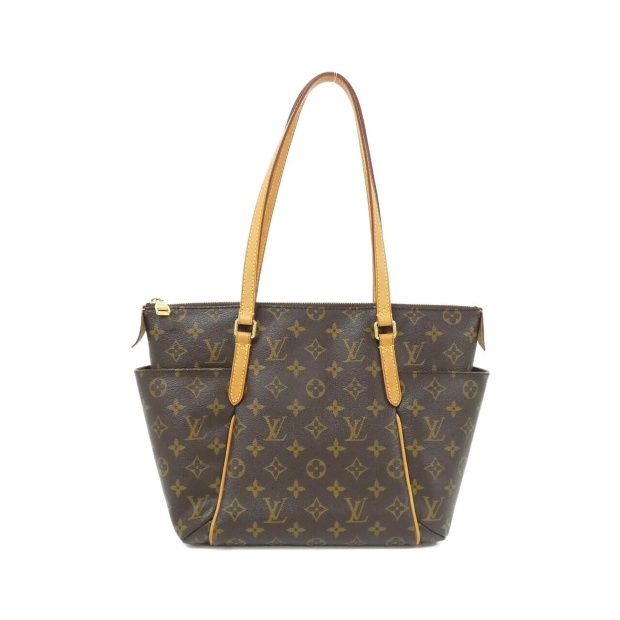 Louis Vuitton Brown Coated Canvas Handbag (Pre-Owned)