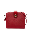 Louis Vuitton Castilian Red Leather Shoulder Bag (Pre-Owned)