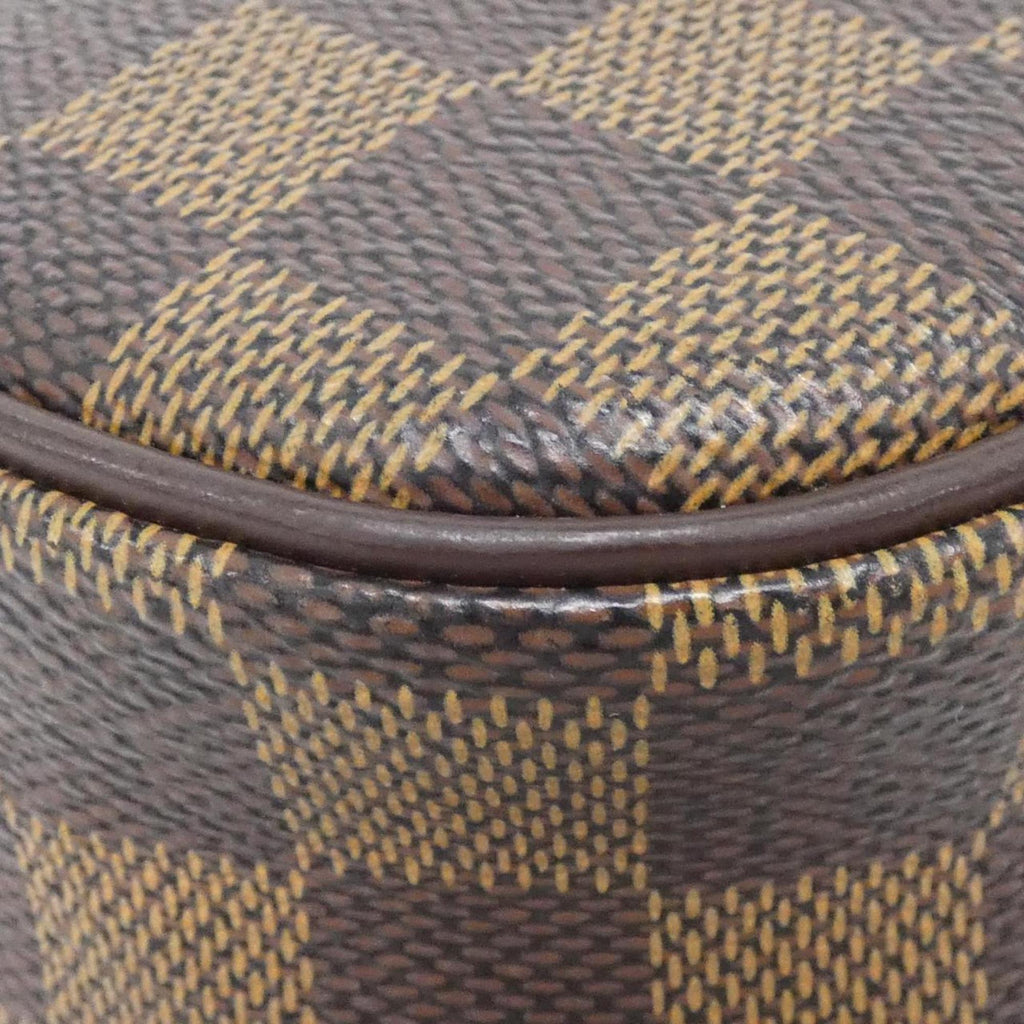 Louis Vuitton Ebene Coated Canvas Pochette Shoulder Bag (Pre-Owned)