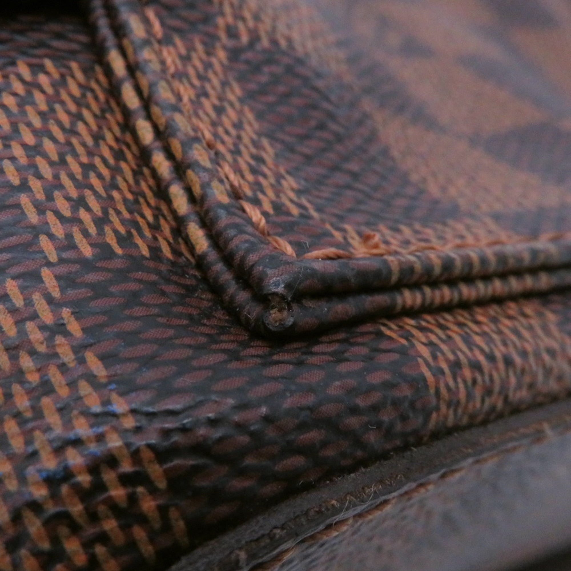Louis Vuitton Damier Brown Damier Canvas Ebene Shoulder Bag Sling Bag (Pre-Owned)