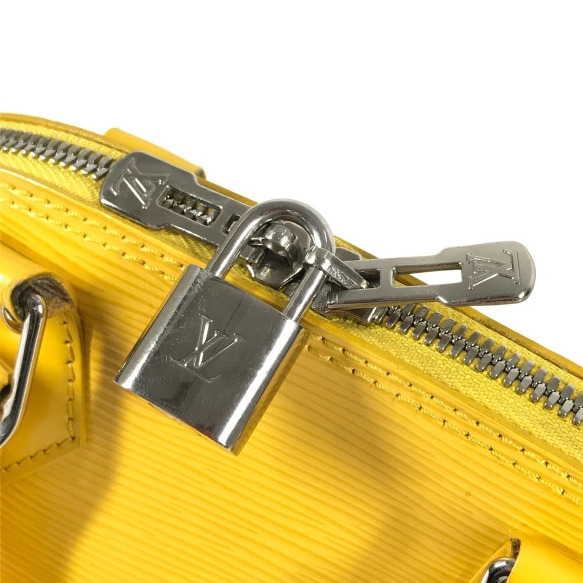 Louis Vuitton Epi Citron Yellow Epi Leather Handbag Shoulder Bag (Pre-Owned)