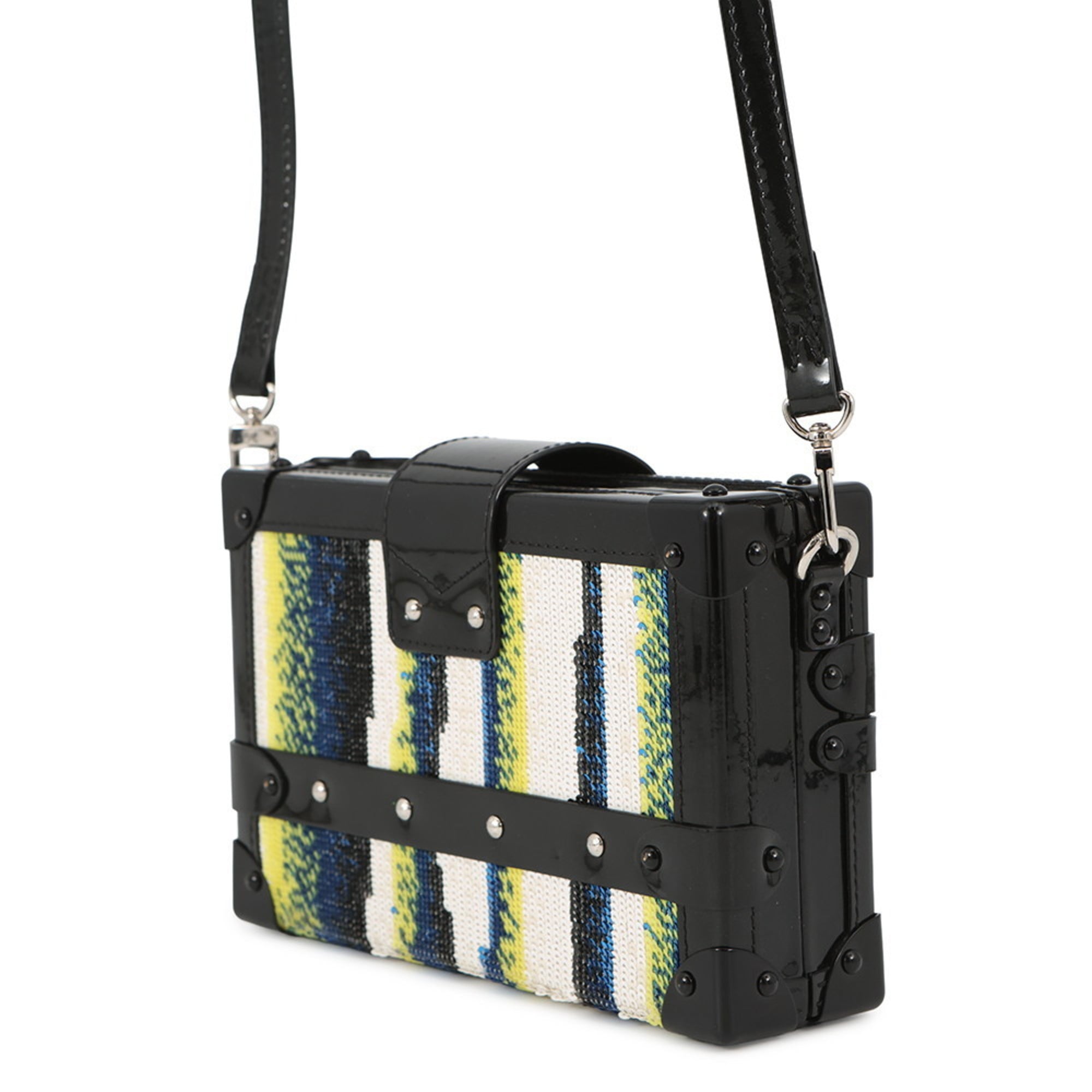 Louis Vuitton Black Multi-Color Noir Spangles Shoulder Bag (Pre-Owned)