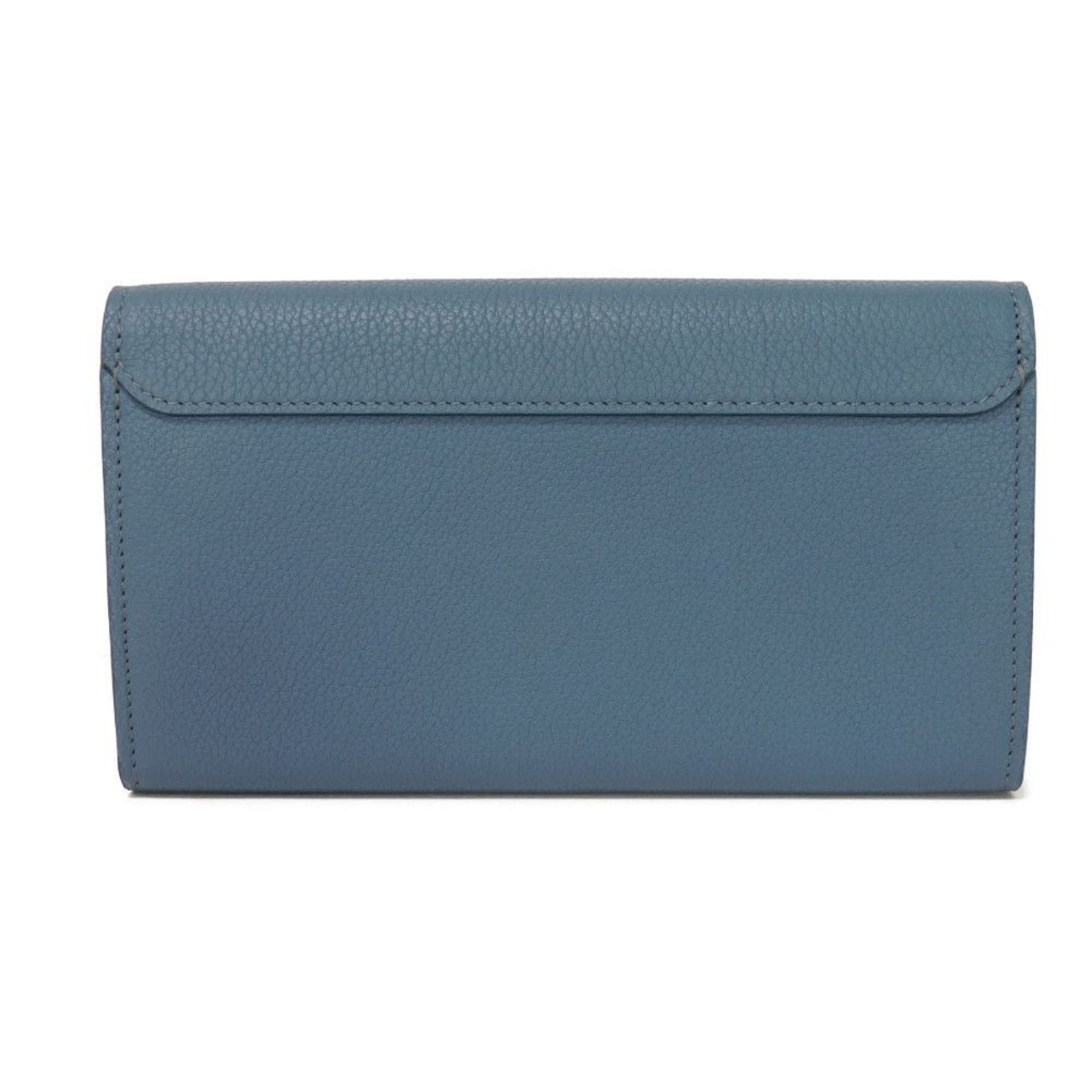 Louis Vuitton Blue Jean Long Wallet (Bi-Fold) (Pre-Owned)