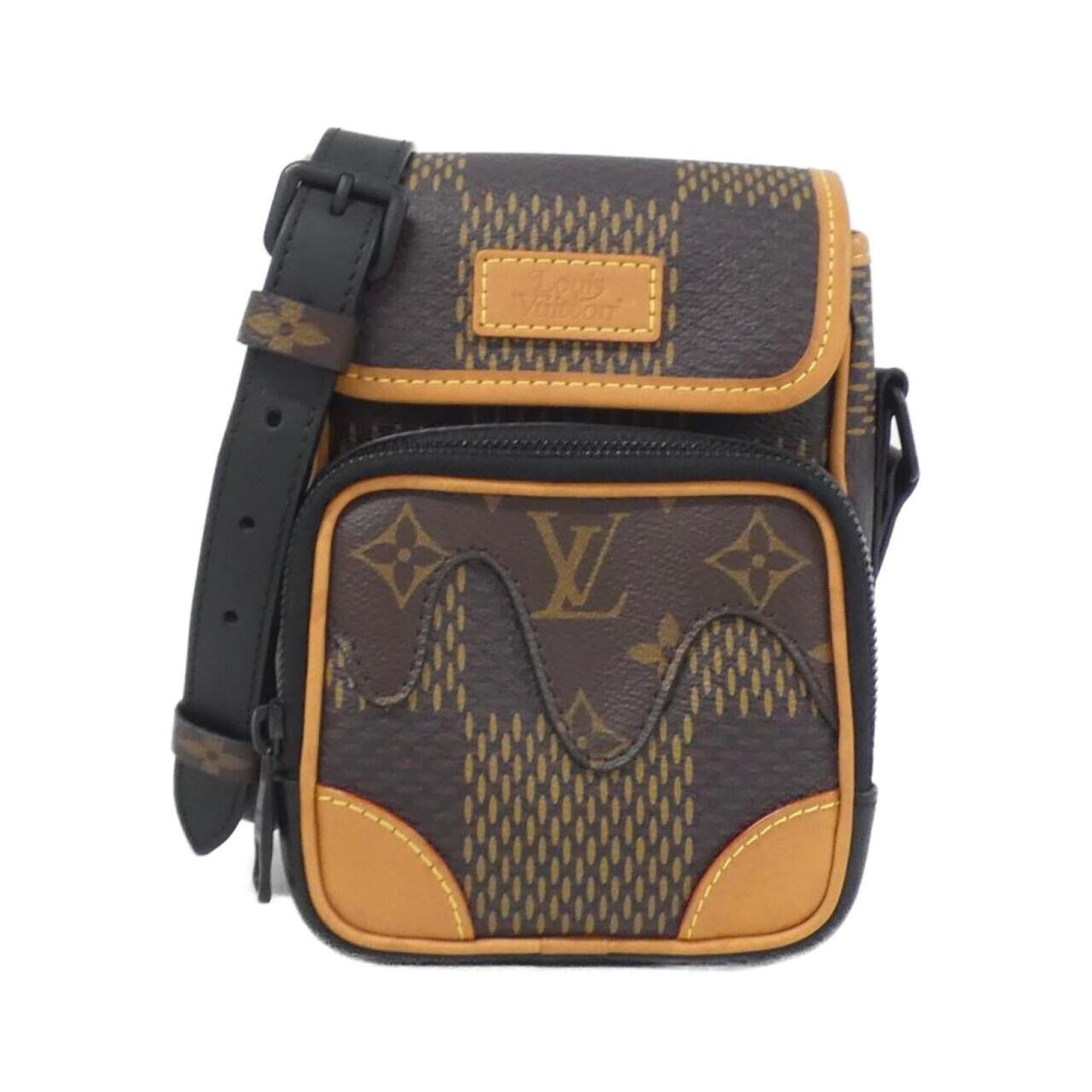 Louis Vuitton Ebene Coated Canvas Shoulder Bag (Pre-Owned)