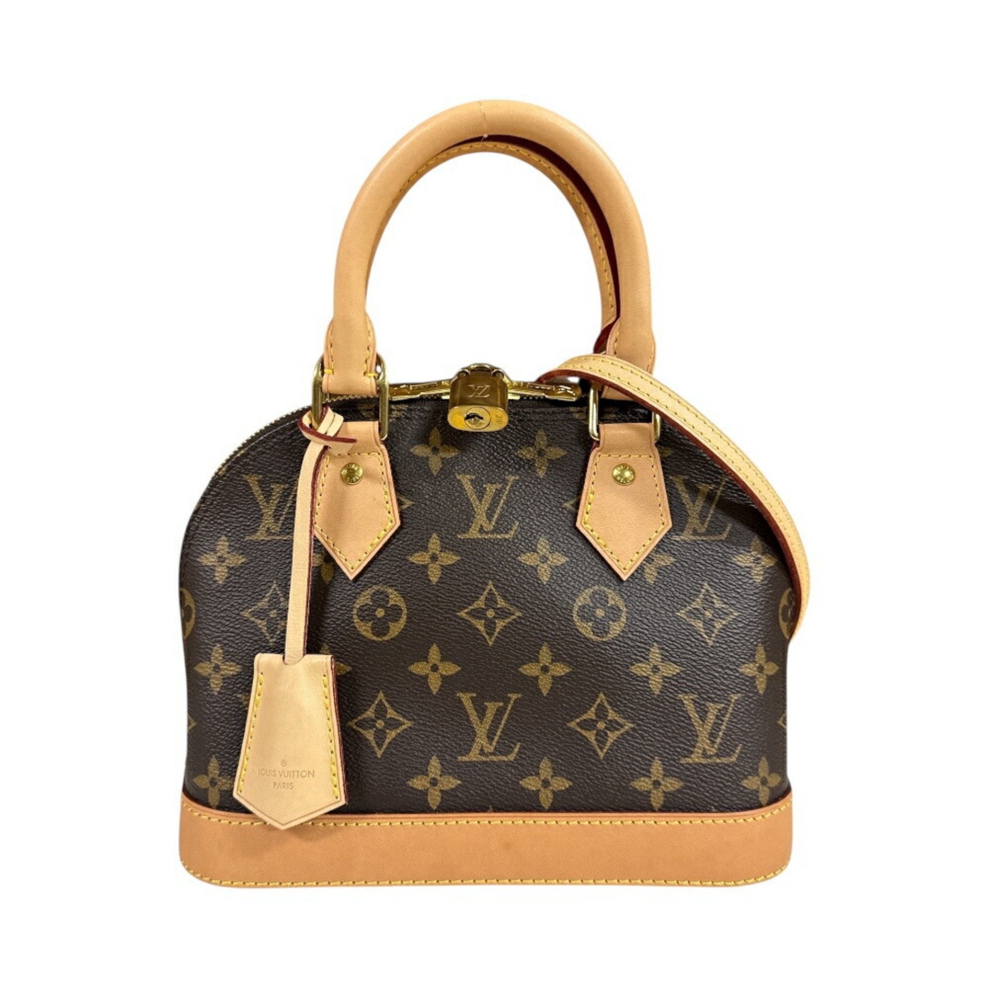 Louis Vuitton Brown Monogram Canvas Shoulder Bag (Pre-Owned)