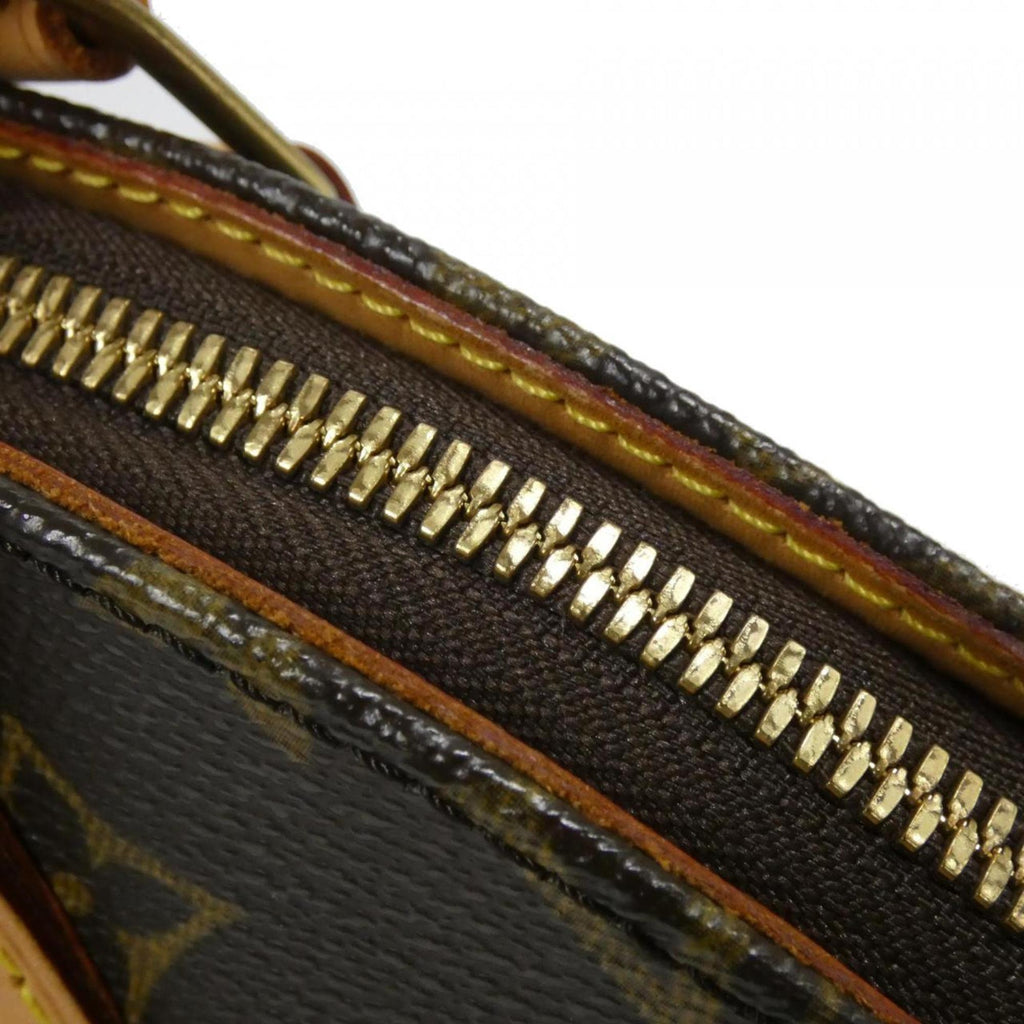Louis Vuitton Monogram Eclipse Marron Coated Canvas Handbag (Pre-Owned)