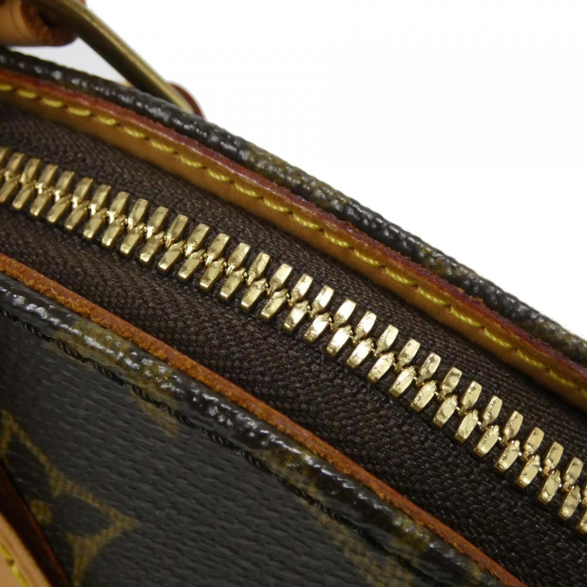 Louis Vuitton Monogram Eclipse Marron Coated Canvas Handbag (Pre-Owned)