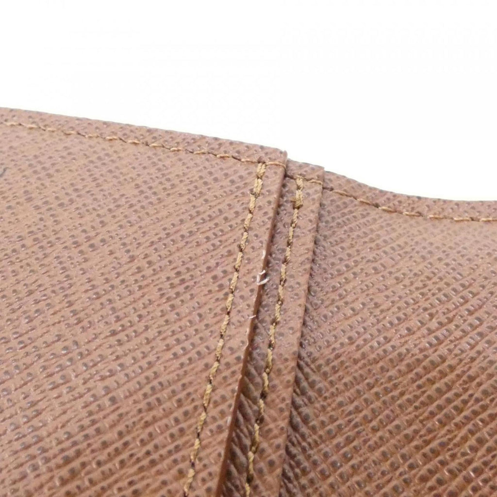 Louis Vuitton Brown Coated Canvas Long Wallet (Bi-Fold) (Pre-Owned)